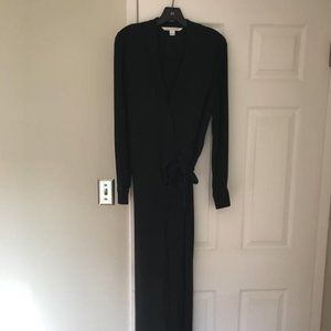 Diane Von Furstenberg Black Jumpsuit